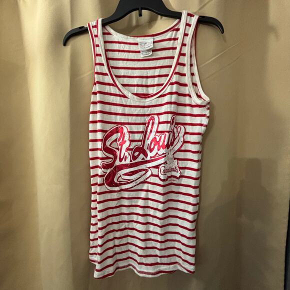St. Louis Cardinals Women’s Tank Top Size Medium 5th & Ocean MLB Genuine Merch. - Picture 1 of 3